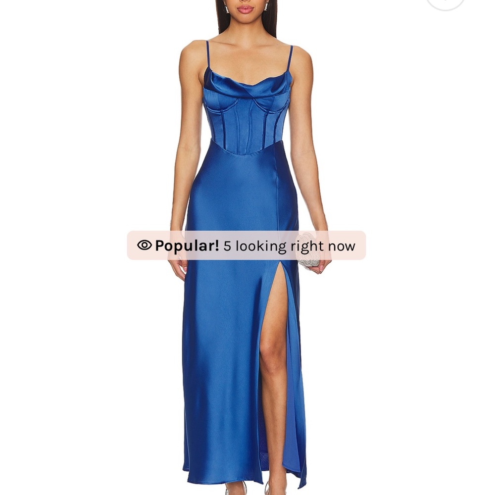 ASTR Cannes Blue Dress